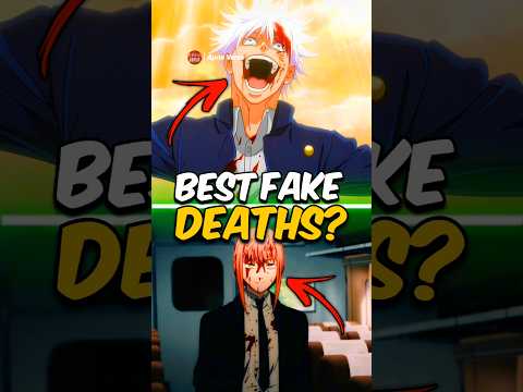 5 Anime Characters Who FAKED Their Deaths 😳? || #shorts #anime #jjk