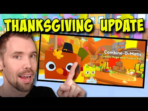 🔴LIVE | MAKE A TITANIC IN THANKSGIVING EVENT UPDATE PET SIMULATOR 99  | Roblox