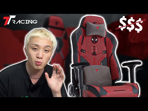 Best BUDGET Gaming Chair??? | TTRacing Swift X Pro - Deadpool Edition Unboxing