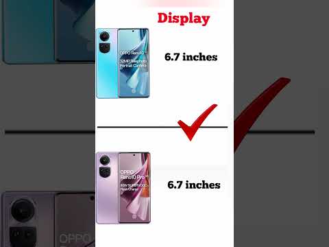 OPPO Reno10 5G vs OPPO Reno10 5G pro 5g | Konsa phone lena chahiye | Full comperijon in short