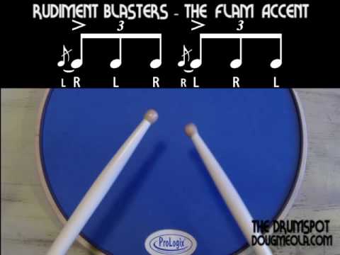 The Flam Accent - Canadian Drum Gear - DOUGMEOLA.COM