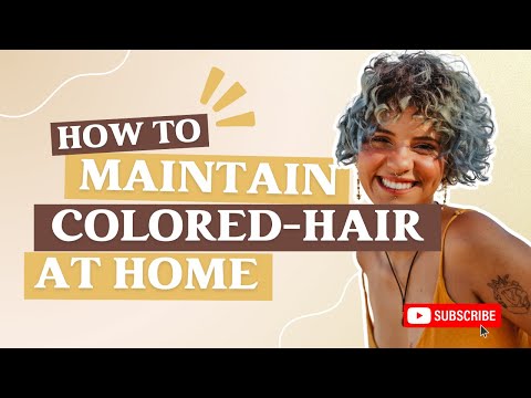 How To Maintain Colored Hair At Home? #hair #haircolor #hairtreatment #haircare #hairtransformation