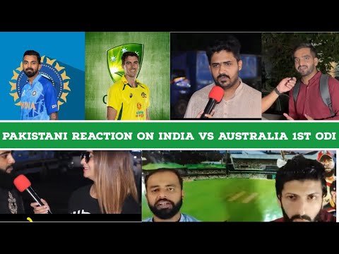 Australia Vs India 1st Odi Match |pakistani reaction on a India vs Australia 1st Odi| sports world