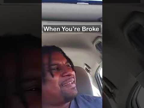 When you’re broke #broke #poor #hilarious