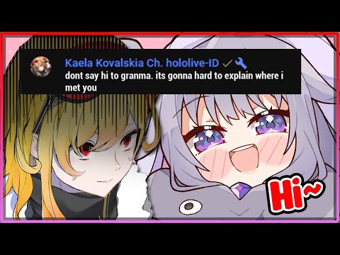 [ENG SUB/Hololive] Kaela starts breaking a cold sweat when Biboo says she wants to meet her family