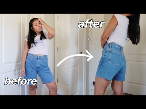 THRIFT FLIP (90s vintage jean shorts, crop tops, and more!)