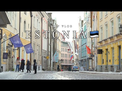 Estonia TravelOne-Day Tour of Tallinn｜Street Walk in Old Town