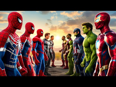 MARVEL SPIDEY & HULK VS VENOM, TEAM SPIDER-MAN VS CAPTAIN AMERICA & TEAM IRON MAN VS THOR PART 261