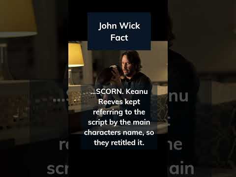 John Wick 🔫 #shorts #facts #johnwick