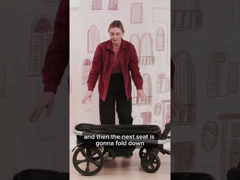 How to Fold + Unfold the Bob Renegade #babygear #strollerwagon #wagon