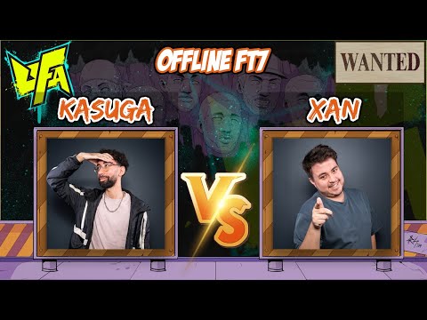 OFFLINE AT UFA! Kasuga vs Xan FT7 - WANTED DBFZ SPECIAL