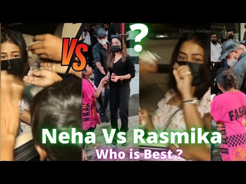 Humbleness & Simplicity Of Neha Kakkar VS Rashmika Mandanna | Wait for Ending