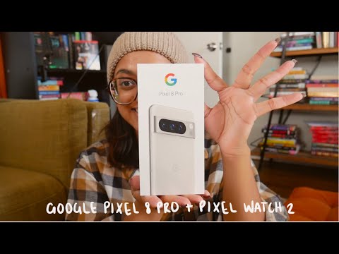 UNBOXING THE GOOGLE PIXEL 8 PRO & PIXEL WATCH 2!