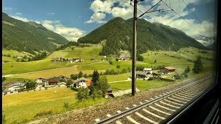 [In Europe] Traveling by EuroCity train from Verona, Italy to Innsbruck, Austria