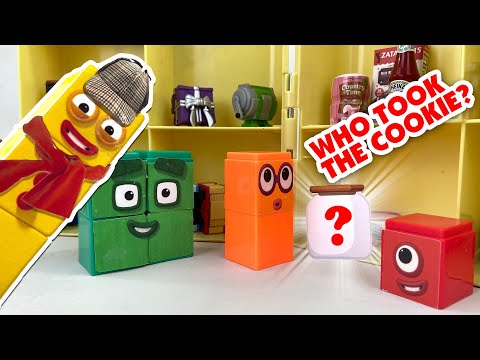 Sherblock Holmes : Who Took the Cookie from the Cookie Jar (Numberblocks Parody)