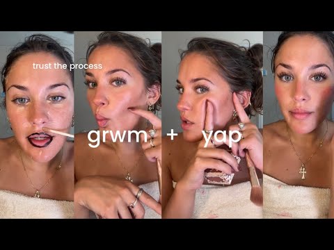 grwm and yap about first dates, Jeremy Fragrance, and makeup tips