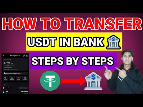 How To Transfer USDT to bank Steps By Steps Full Guide Video Do P2P $13 USDT ✅