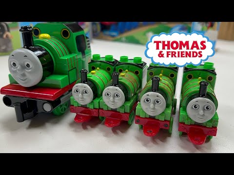 LEGO DUPLO Train 5543 Percy at the Sheds vs Mega Bloks