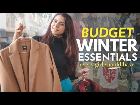 BUDGET *Winter Essentials* every girl MUST-HAVE 🧣