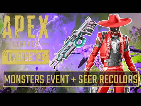 MONSTERS EVENT + RAMPAGE & SEER RECOLORS | Apex Legends News #88