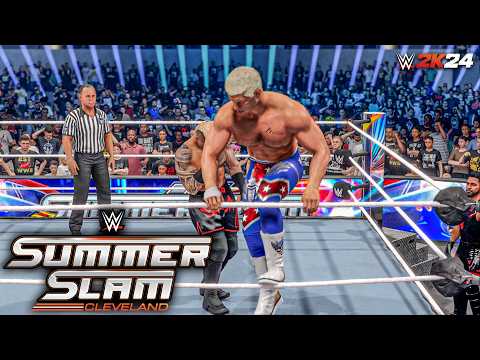 Cody Rhodes vs Solo Sikoa | Undisputed WWE Championship | SummerSlam '24