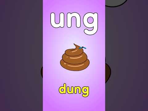 UNG Ending Sound Song - Learn to Read #shorts