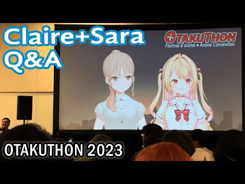 Q&A with Claire and Sara - Otakuthon 2023【NIJISANJI EN】