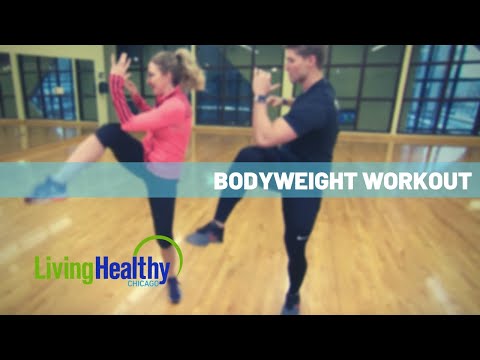 No equipment workout | Living Healthy Chicago