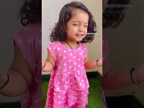 Transition 😍❤️#cutebaby #kannadavlogs #cutegirl #girloutfit #outfits #daughter #littlegirl #cute