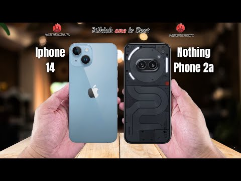 Iphone 14 vs Nothing Phone 2a  Full comparison ⚡Which one is Best