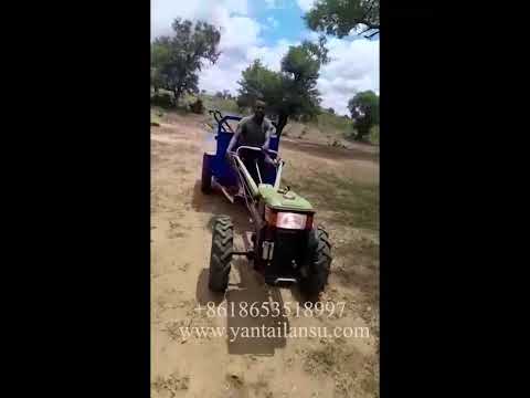 Save effort Water Cooled Diesel 2 Wheel Walking Tractor