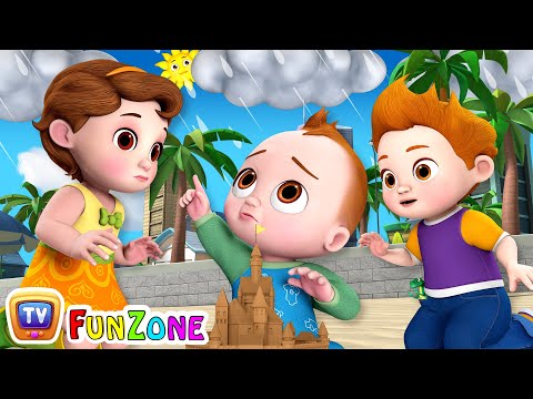 The Beach Song - Rain Rain Go Away - ChuChu TV Funzone Nursery Rhymes & Toddler Videos