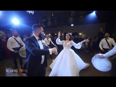 Arab WEDDING ENTRY with drums!