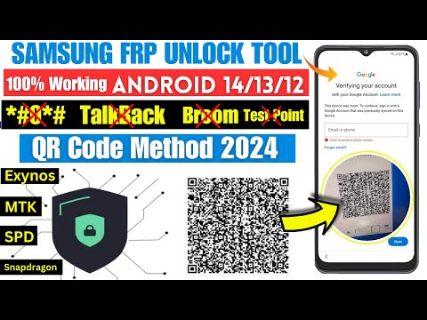 SAMSUNG FRP BYPASS NEW METHOD 2025 BY QR CODE | ADB ENABLE FAIL | NO *#0*# CODE | NO TALKBACK