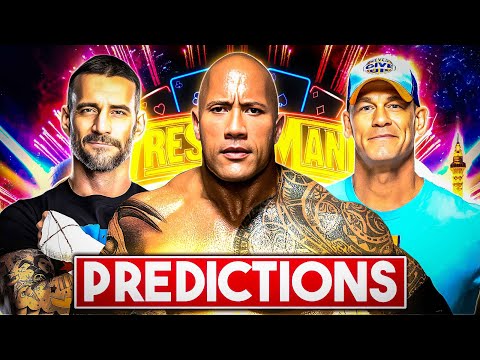 Predicting The WrestleMania 41 Match Card!