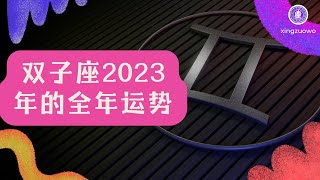 双子座2023年的全年运势最新详解#星座运势 #2023年运势 #双子座