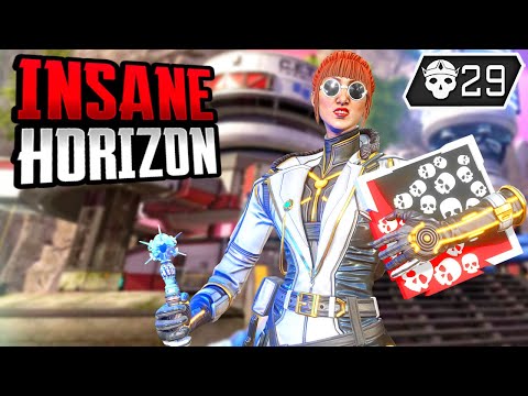 INSANE HORIZON 29 KILLS AND 5000 DAMAGE (Apex Legends Gameplay)