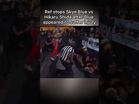 Skye Blue Possibly Injured During Match with Hikaru Shida