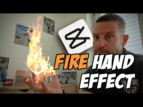 How to Create FIRE HAND EFFECT in CapCut