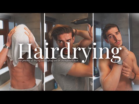 How To Dry Your Hair with ZERO Damage! | Men's Haircare & Styling Guide