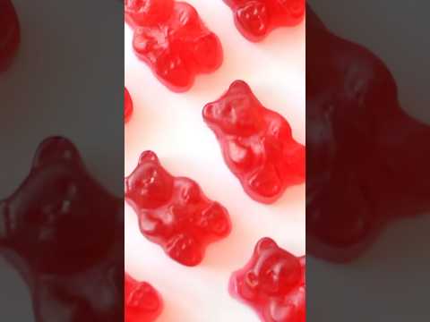 Cranberry Juice Gummy Bears!