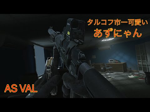 【タルコフ】レート威力手軽さ全てを兼ね備えた最強武器を使うずんだもん実況/AS VAL ＆ SP6