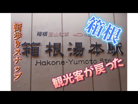 [Walking around town] Strolling around town videos & snapshots | Summer vacation, Hakone [NIKON1 J5]