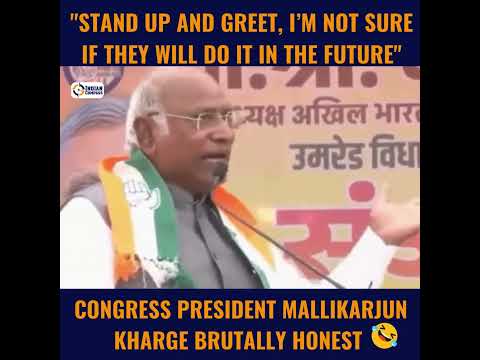 Kharge ji just speaking his mind. 😂