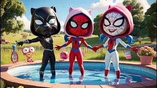 Black Panther and Spidey Squad Enjoy a Fun Day in the Sun | Marvel's Spidey and his Amazing Friends