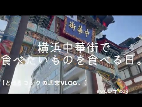 横浜中華街で食べたいものを食べる日。　＃横浜中華街　＃街歩き　＃VLOG　＃保護猫