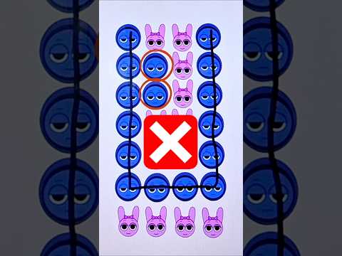 Jevin line connect puzzle game #shorts #sprunki #incredibox #rainbowfriends #puzzle #game #art