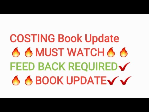 COSTING Book compiled UPDATE