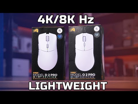 Glorious Model D 2 Pro & Model O 2 Pro Wireless 4K/8K Hz Review