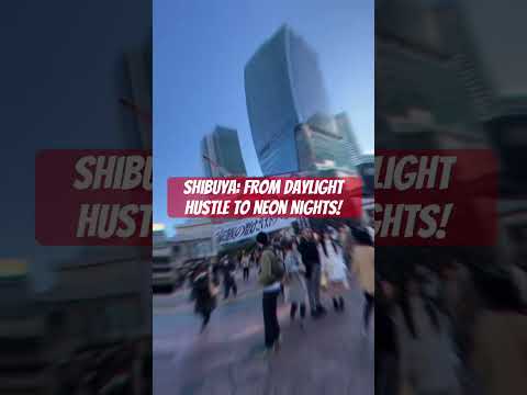 Shibuya: Day vs. Night – Experience Tokyo’s Transformation!